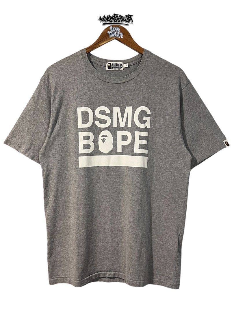 BAPE x Dover Street Ginza Tee🏬 (Category: Tshirts & Polo Shirts ) located in Antipolo. Submitted by gabs.thrift (Listing ID 1463272940, Image 2). Description: BAPE x Dover Street Ginza Tee✨ Authentic💯 Size: XL (22.5x29) Condi: Excellent Color rate: 9.5/10 Issue: none 📩📩📩.