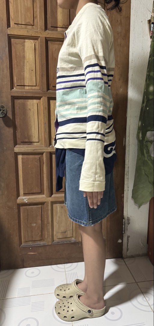 BAPY Skirts & Cardigan (Category: Activewear) located in Cebu City. Submitted by etnaner (Listing ID 1463239809, Image 3). Description: BAPY SKIRT & cardigan By: BAPE MADE IN JAPAN SIZE: 2 ( fits women’s medium) Great condition Sold as set.
