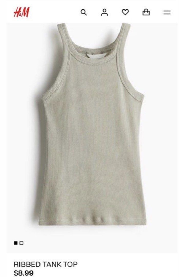 Beige Ribbed Racer Back Tank Top (Category: Sleeveless) located in Cebu City. Submitted by whiterabbitmint (Listing ID 1462968138, Image 3). Description: XS-Small Helping tags: Zara Bershka.