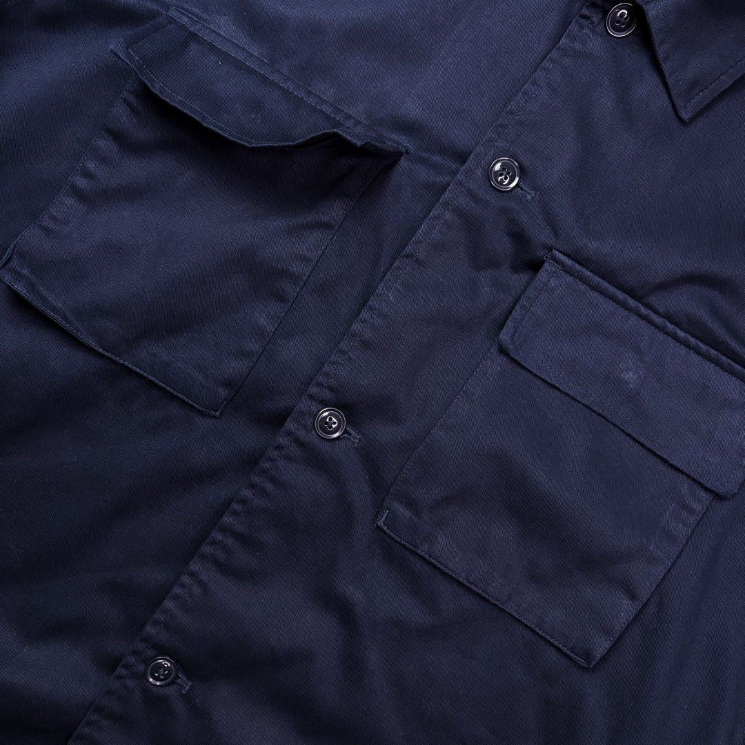 Beno Collection | Workwear Jacket. (Category: Coats, Jackets and Outerwear) located in Manila. Submitted by bypiecesandstories (Listing ID 1463223375, Image 3). Description: Beno Collection | Workwear Jacket. 749 PHP 🧡 Perfect Condition Can Fit — Medium to Large Dimensions — W 25" L 27.5" A classic workwear jacket with a simple and functional design. An easy everyday layer that pairs effortlessly with denim, trousers, and your favorite basics. •