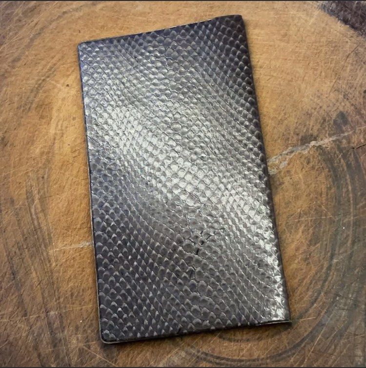 Bespoke Genuine Python Snakeskin Passport & Card Sleeve Holder Exotic Leather Organizer (Category: Luxury Accessories) located in Tagaytay City. Submitted by barenwolf (Listing ID 1463306744, Image 2). Description: Add an understated touch of luxury to your daily carry with this genuine python snakeskin passport holder and multi-card organizer. Crafted with an authentic scale texture that develops a unique patina over time, it features clear inte
