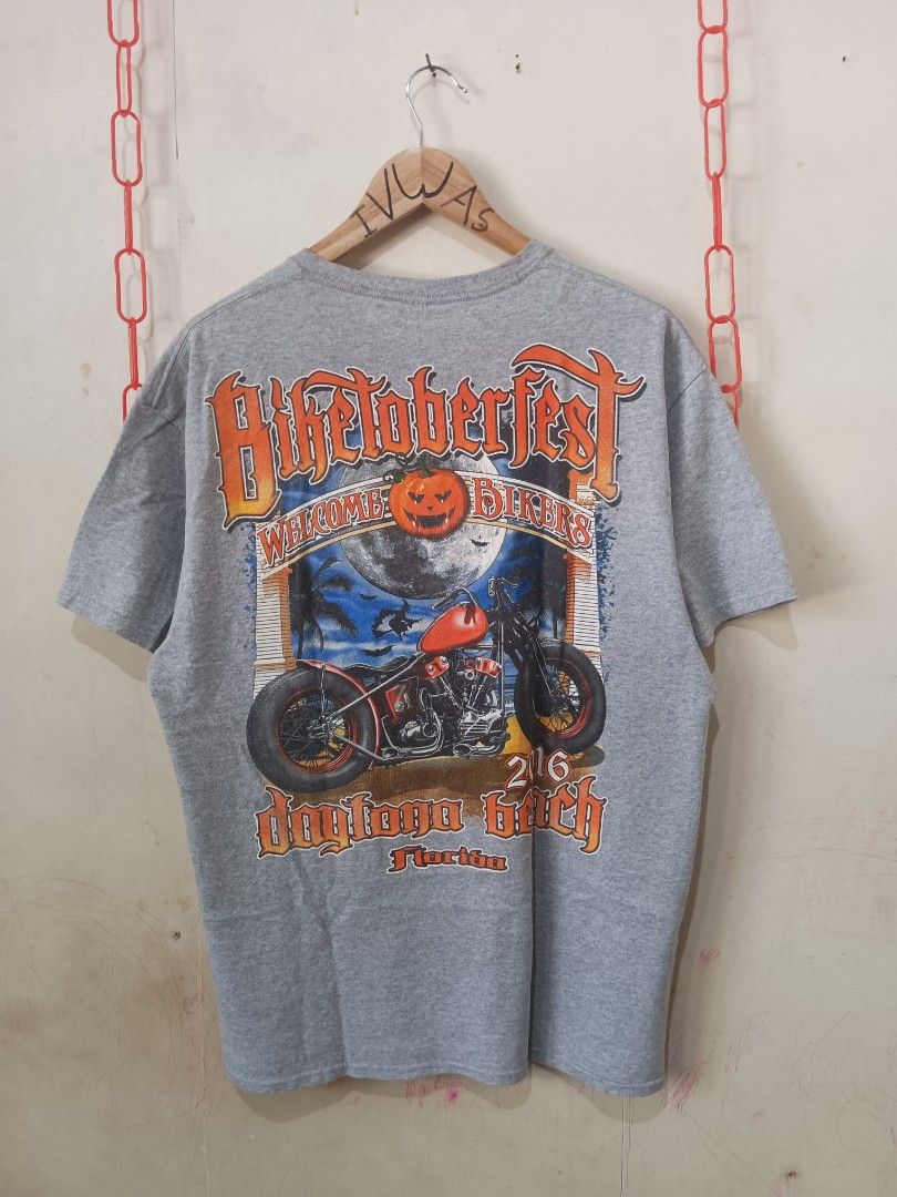 Biketober Fest 2016 (Category: Tshirts & Polo Shirts ) located in Cebu City. Submitted by nooffense (Listing ID 1463223136, Image 2). Description: Biketober Fest Delta Magnum Weight Dated 2016 Size: Large(21x28) Issue: Stain and Hairlines Price:750+sf Pm for more details Cebu City 📍.