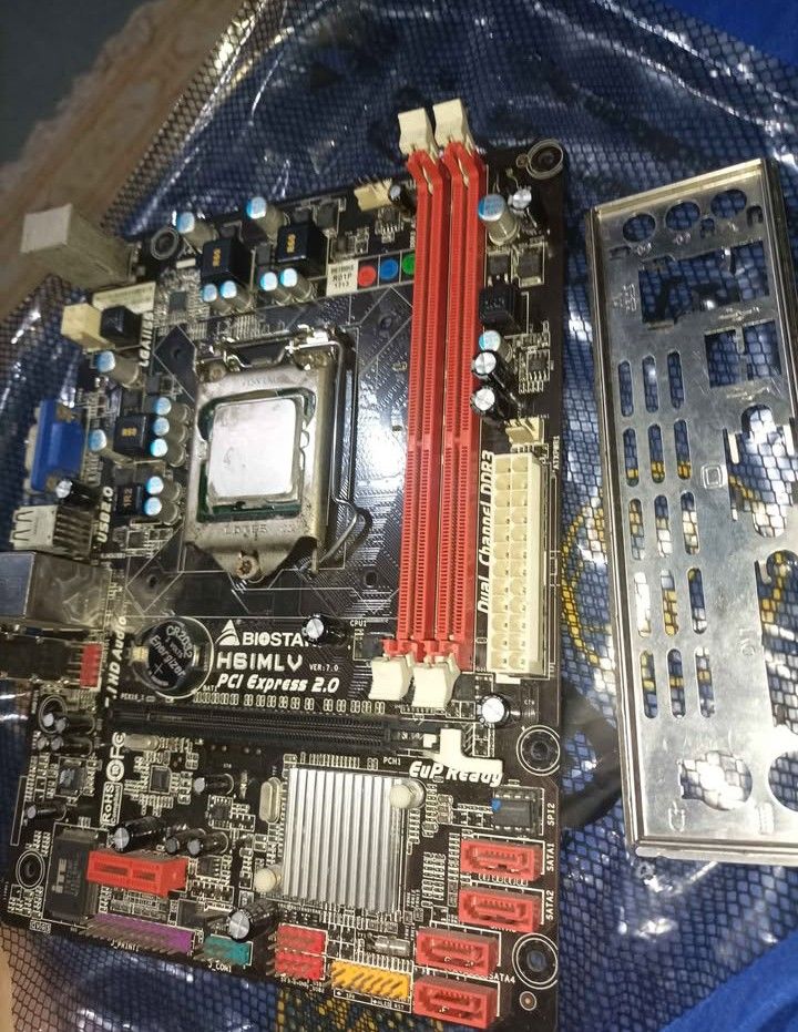 Biostar H61MLV i7 2600 (Category: Desktops) located in Quezon City. Submitted by cedricoper80480 (Listing ID 1463241878, Image 3). Description: RFS: nag upgrade na 4Cores 8Threads as is nasa pic.