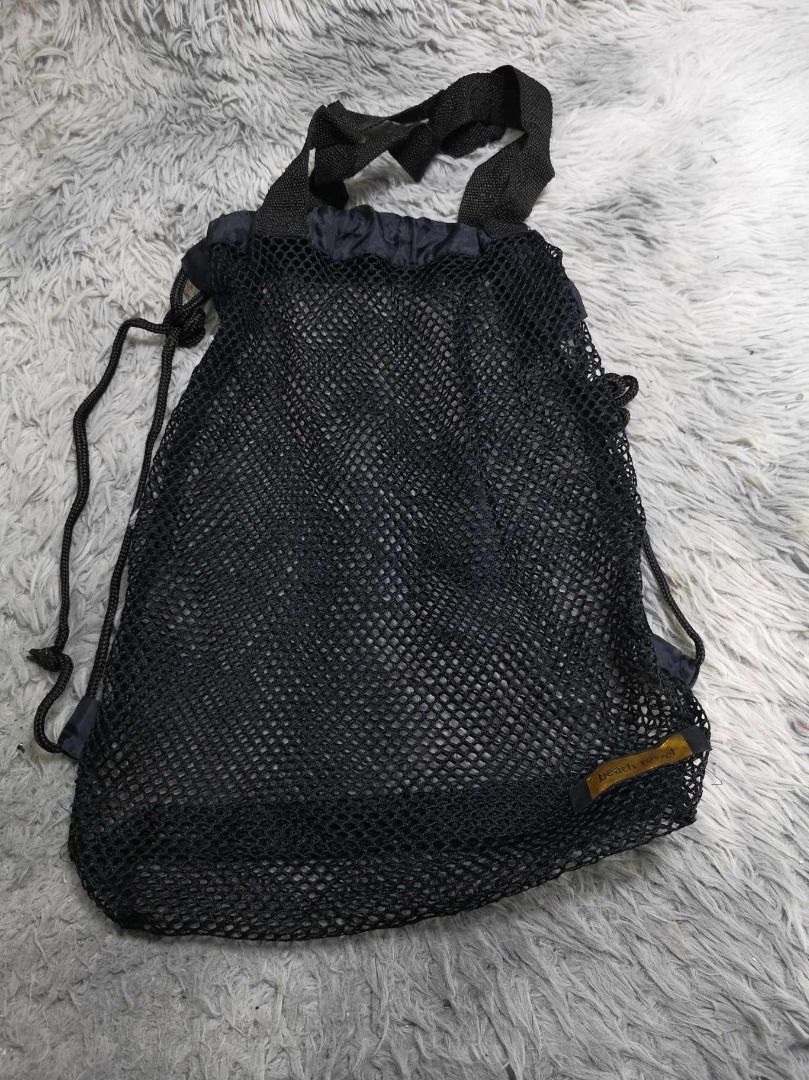Black Mesh Durable Top Handle Backpack Bag (Category: Backpacks) located in Santa Cruz. Submitted by jmy_surplus.2 (Listing ID 1463122545, Image 1). Description: Size ; L - 17 W - 12 Color ; Black Type ; Backpack bag Brand ; No brand Material ; Nylon Style ; mesh backpack bag LR 129 JMY 3 Batch #223.