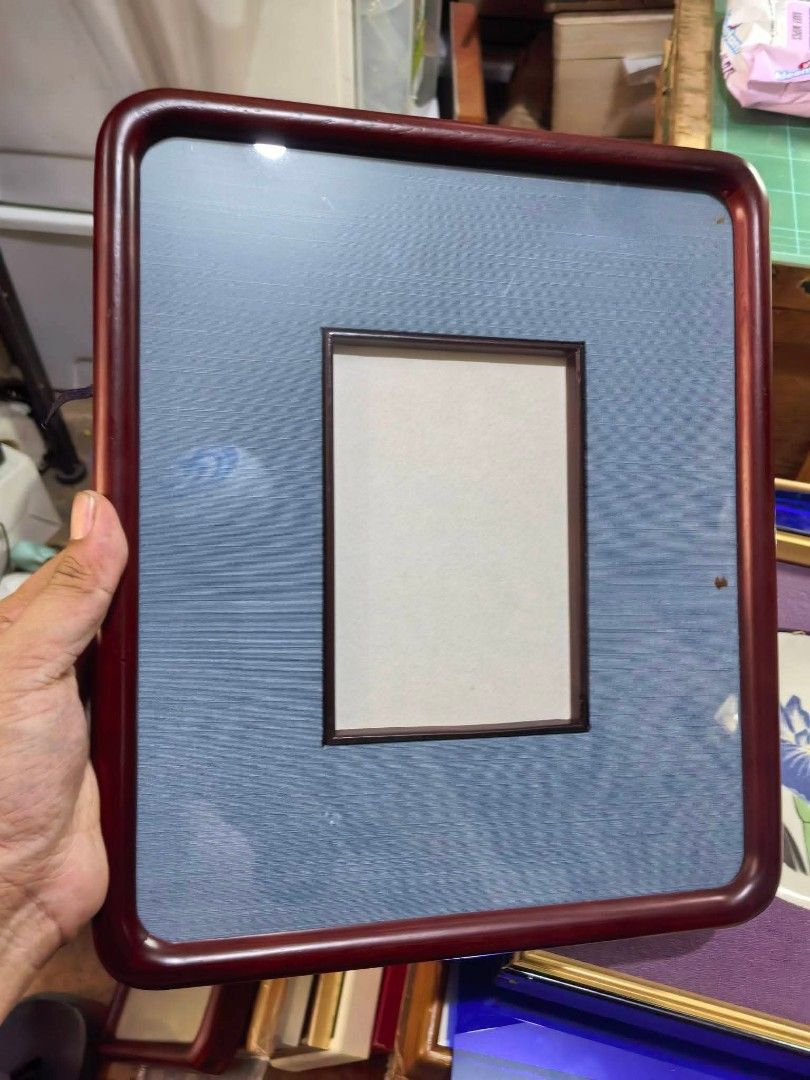 Blank Wood and Hard Acrylic Frame (Category: Frames & Pictures) located in Cebu City. Submitted by dudes_villanueva (Listing ID 1463136467, Image 3). Description: Blank Wood and Hard Acrylic Frame 📌 In excellent condition. May Konting stain Lang. Display Area : 3.75x5.5 in Frame Size : 10.25x12 in.