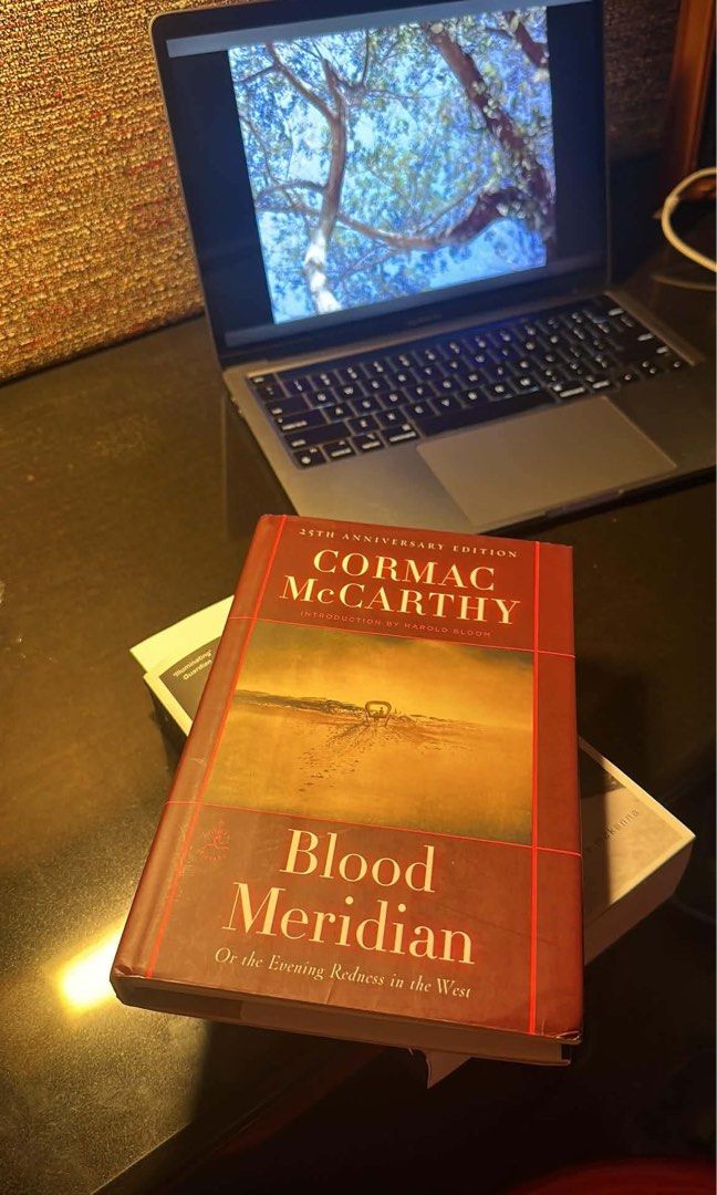Blood Meridian Cormac Mccarthy (Category: Storybooks) located in Cavite. Submitted by onewishpillow (Listing ID 1463141577, Image 1). Description: brand new but unwrapped. bought from booksiren on tiktok last month. rfs: need funds.