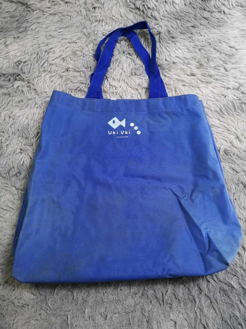 Blue Durable large capacity Tote Bag (Category: Tote Bags) located in Santa Cruz. Submitted by jmy_surplus.2 (Listing ID 1463123536, Image 1). Description: Size ; L - 16 W - 14 Color ; Blue Type ; Tote bag Brand ; No brand Material ; Nylon Style ; Blue Nylon Tote Bag LR 129 JMY 3 Batch #223.