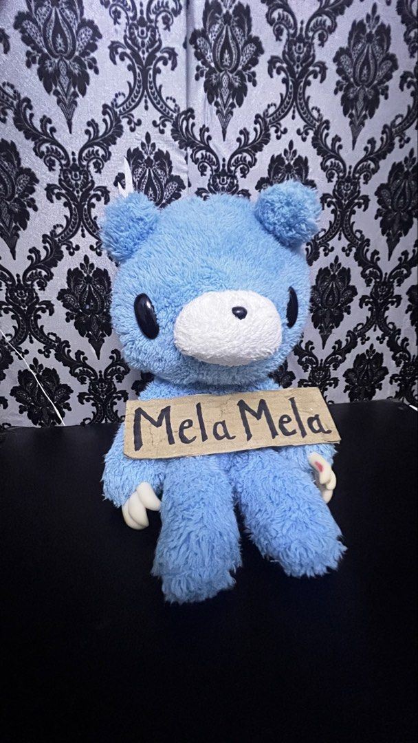 BLUE FLUFFY GLOOMY BEAR CGP 008 (Category: Plushies & Soft Toys) located in Bulacan. Submitted by darkside_apparel (Listing ID 1463231480, Image 1). Description: Flaws: Paint on claw Mine now pay later No cancellation No Return N Refund Reminder: We are not liable on any lost or damage of parcel..