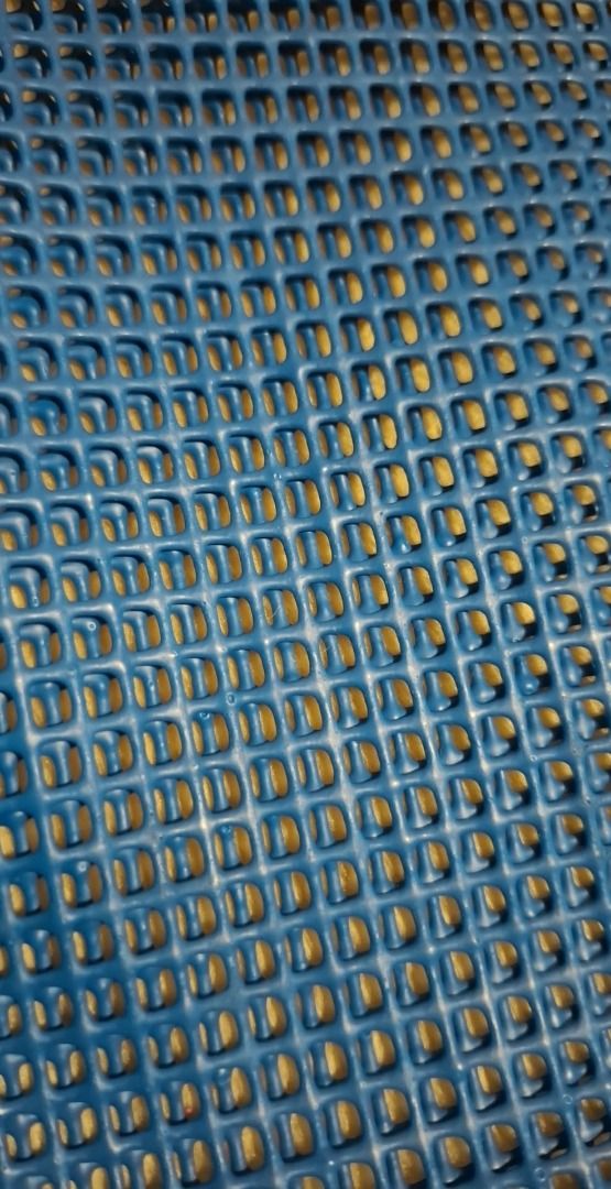 Blue Mesh Tote Bag with Zipper (Category: Tote Bags) located in Quezon City. Submitted by m_decluttering_sale (Listing ID 1463223954, Image 2). Description: Blue Mesh Tote Bag with Zipper Pre-owned blue mesh tote bag with zipper closure. Lightweight, spacious, and perfect for shopping, groceries, beach trips, or everyday use. 📏 Size: 44 × 9 × 43 cm ✨ Condition: Pre-owned, good condition PM if interested..