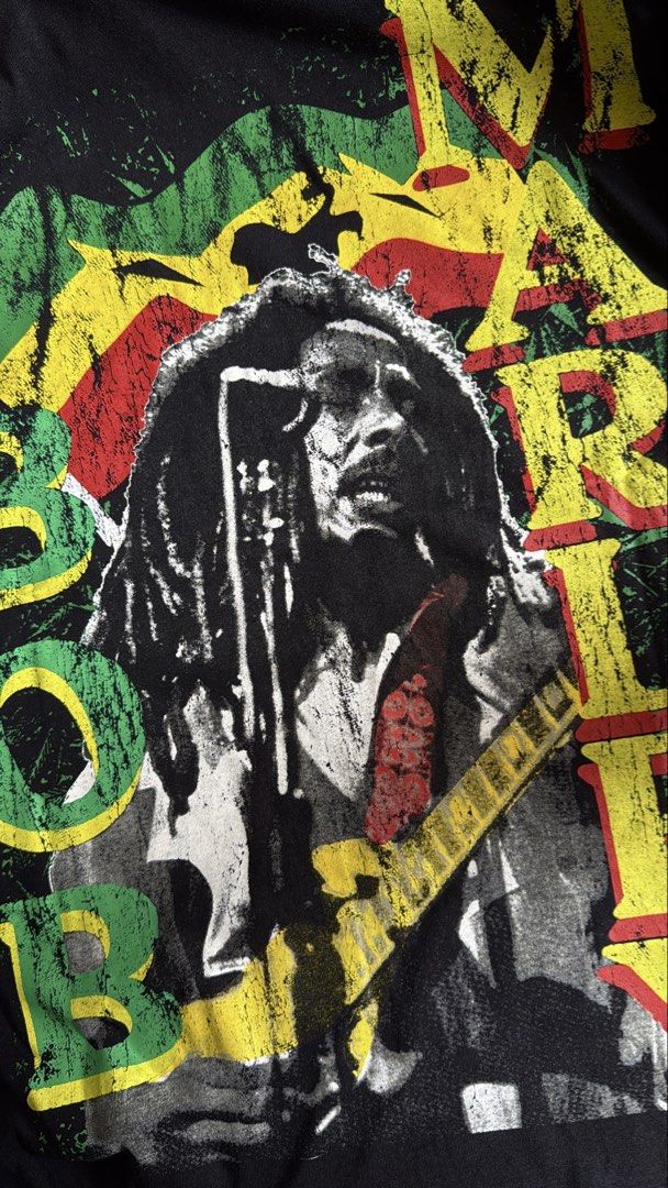 BOB MARLEY (Category: Tshirts & Polo Shirts ) located in Cavite. Submitted by handpickedshirts (Listing ID 1463120792, Image 2). Description: New Medium on tag Approx L29in W21in laid flat No backprint.
