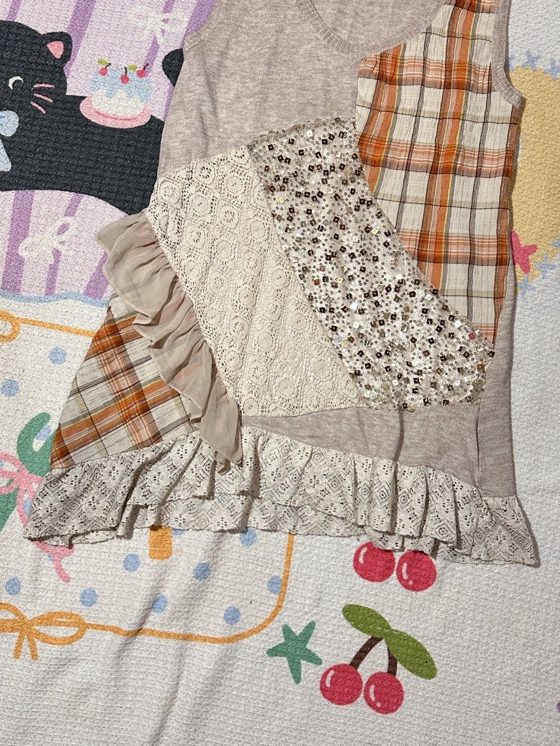 Bohemian-Style Patchwork Dress (S-M) (Category: Dresses) located in Manila. Submitted by vintage_revo.ph (Listing ID 1463283035, Image 3). Description: For orders just hit me up here or in my Facebook or Instagram Page Socmeds: IG: vintage_revo.ph FB: Vintage revolution.ph.