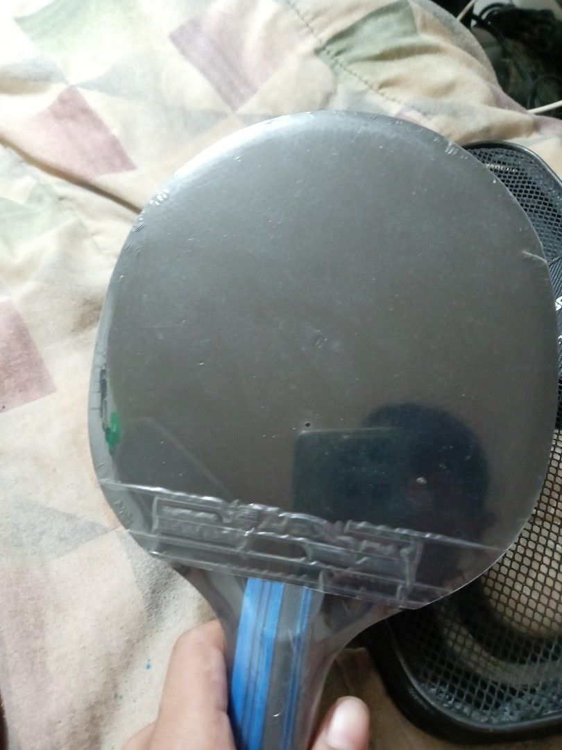 Boli Expert A10 Table Tennis Racket (Category: Racket and Ball Sports) located in Manila. Submitted by bowie__25 (Listing ID 1463145772, Image 2). Description: Isang beses lang nagamit No issue. 2 Table Tennis Racket with 3 Balls. LOCATION:Pandacan Manila.