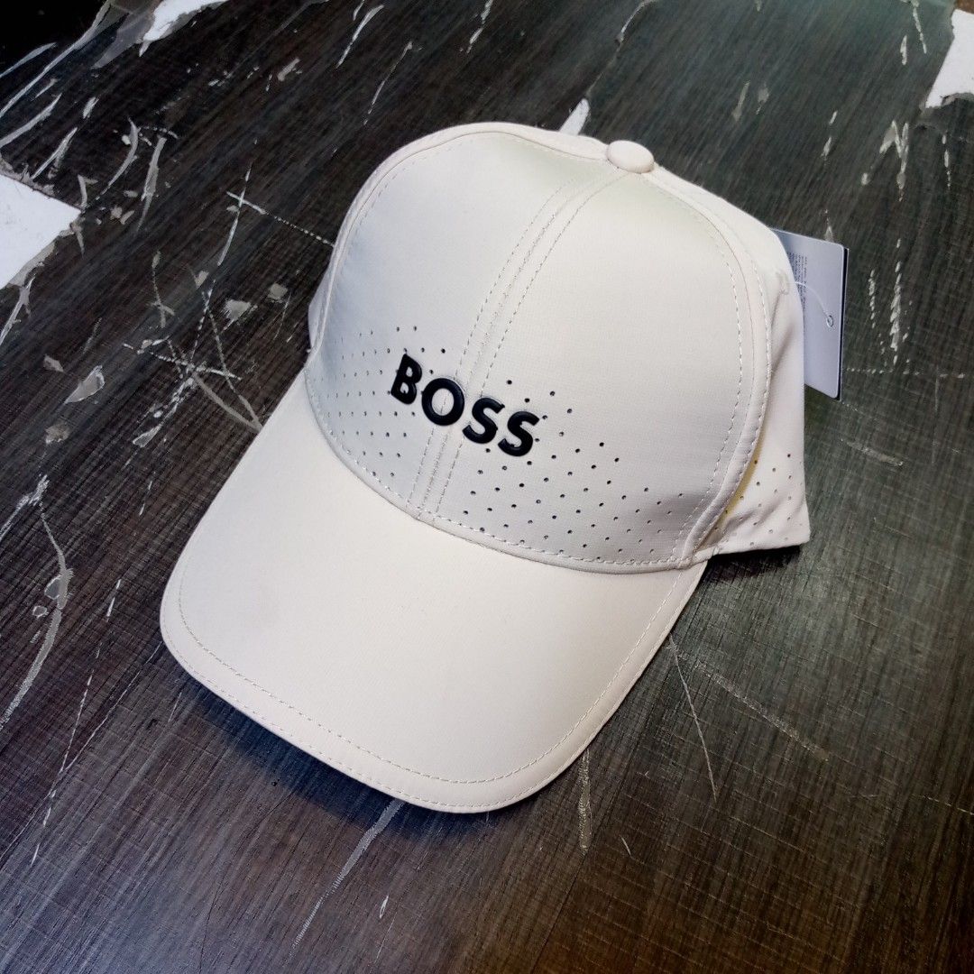 BOSS Cap Beige Perforated Baseball Hat (Category: Caps & Hats) located in Manila. Submitted by pablopresk0. (Listing ID 1463273858, Image 1). Description: FOR SALE🧢 EXCELLENT CONDITION✅ MANILA LOCATION📍 JNT/LBC/LALAMOVE📦 PM IF INTERESTED📩.