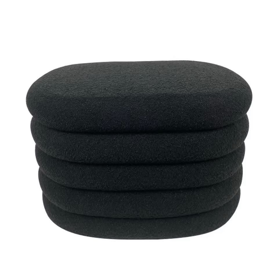 Boucle Stool Ottoman with Storage (Category: Chairs) located in Valenzuela. Submitted by jhagonzales (Listing ID 1463222715, Image 1). Description: .