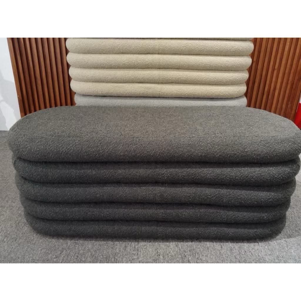 Boucle Stool Ottoman with Storage (Category: Chairs) located in Valenzuela. Submitted by jhagonzales (Listing ID 1463223637, Image 2). Description: .