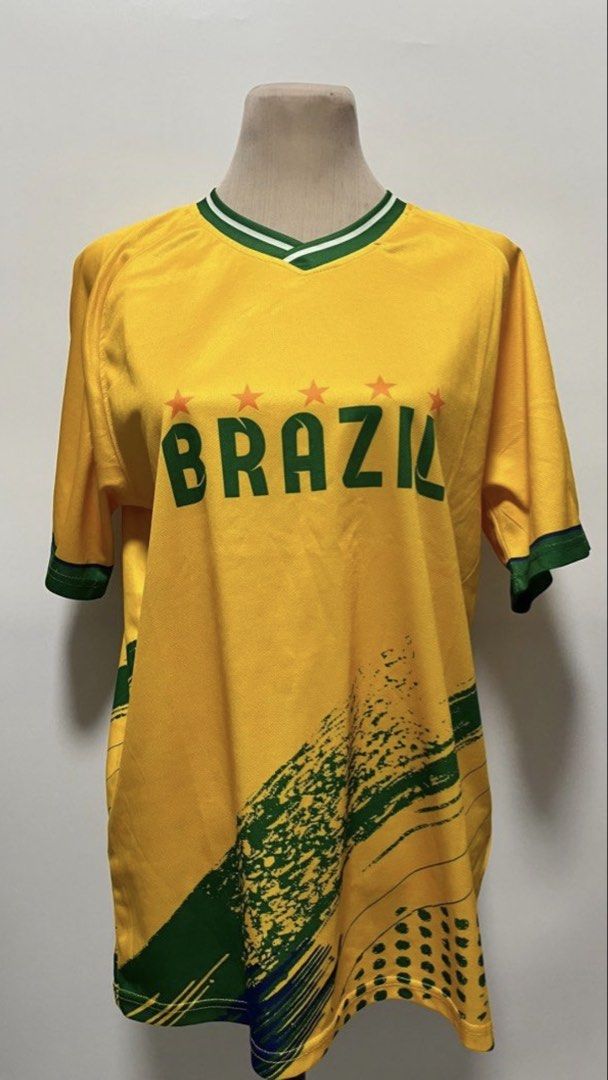 Brazil Jersey (Category: Tshirts & Polo Shirts ) located in Manila. Submitted by a.saimonnnnn (Listing ID 1463296357, Image 1). Description: Brazil Tshirt Fits L-XL.