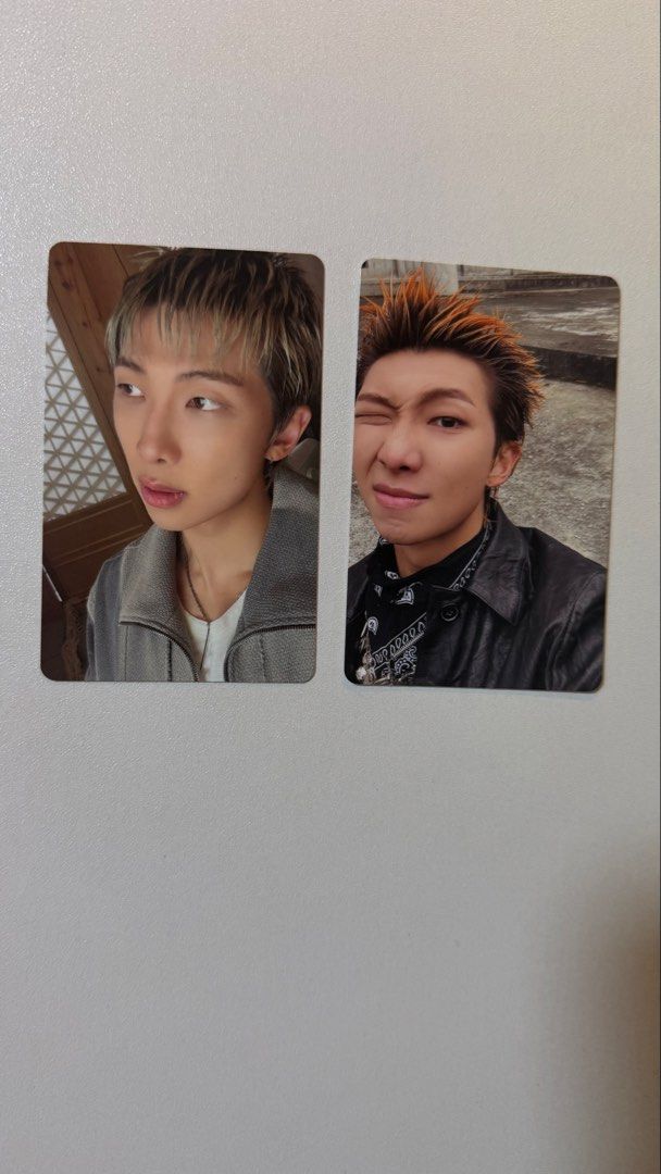 BTS RM Namjoon Photocards (Category: K-Wave Merchandise) located in Manila. Submitted by tk0613 (Listing ID 1463193276, Image 2). Description: wts lfb bts ph namjoon arirang usa pcs ₱ 1000 each, can tingi ₱2000 if getting both can do 1 week dop, 30%dp onhand & official can do sdd within mm .