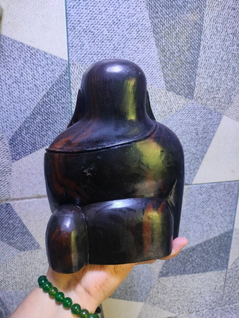 Buddha Ebony Wood (Category: Other Home Decor) located in Mandaluyong City. Submitted by theforgottentreasures (Listing ID 1463321722, Image 2). Description: 2900 pesos!!! 📌 Buddha Kamagong 8 x 5 inches kamagong wood/ebony wood what you see is what you get.