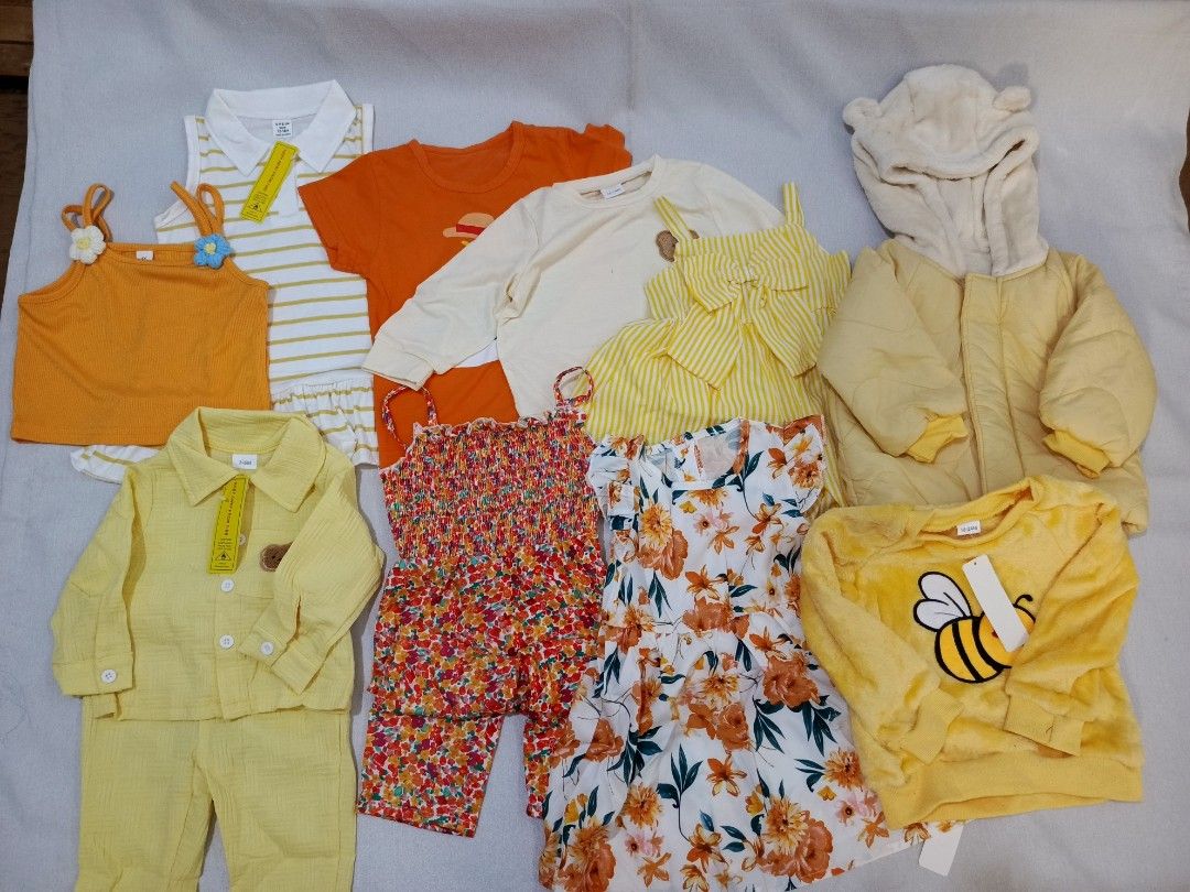 Bundle Kidswear (Category: Babies & Kids Fashion) located in Tacloban City. Submitted by jabiee (Listing ID 1463280793, Image 3). Description: Assorted napo sya, bawal mamili 10pcs per bundle po +may pa free items, Terno,dress, skirt, tshirt na yan payment first po ako tiktok CO.