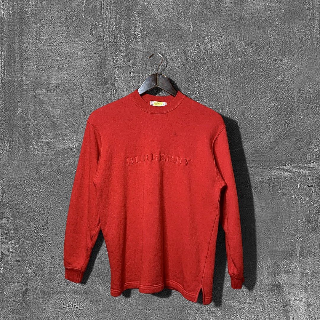 Burberry Embroidered Crewneck Pullover (Category: Formal Shirts) located in Quezon City. Submitted by donklasiko (Listing ID 1463123413, Image 1). Description: Condition: 9.5+/10 Pristine condition Issue: non Refer to the dimension 🤗 PM FOR MORE DETAILS NO RETURN, NO EXCHANGE & NO REFUND! ✅I ALSO ACCEPT TRADE/SWAP TO ANYTHING JUST DROP YOUR OFFER Please manage your expectations, this is a secondhand item. What you see is what you get 😊 💵MOP: G