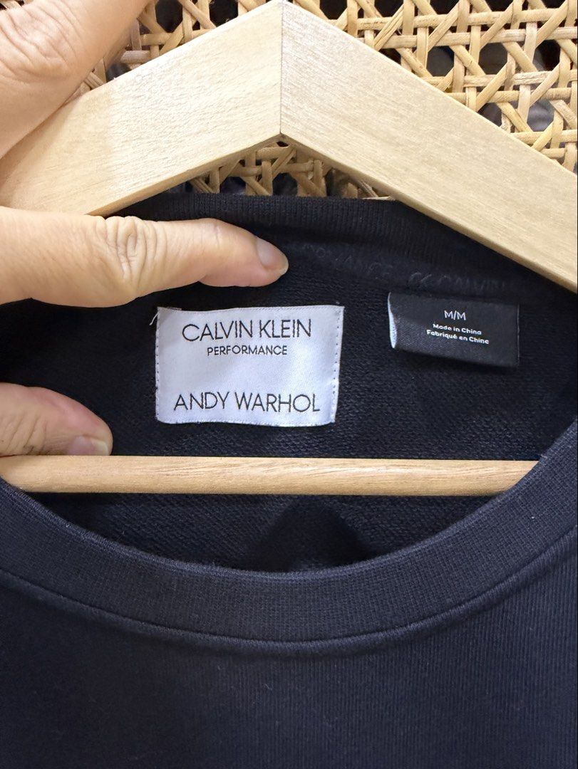 Calvin Klein x Andy Warhol Sweater (Category: Coats, Jackets and Outerwear) located in Pasig City. Submitted by jgbeautique (Listing ID 1463281061, Image 3). Description: Original price is 1300 HKD (10,400 Php) Selling for 80% off I have only used this once so it is as good as brand new RFS: I’ve got too many sweaters already.