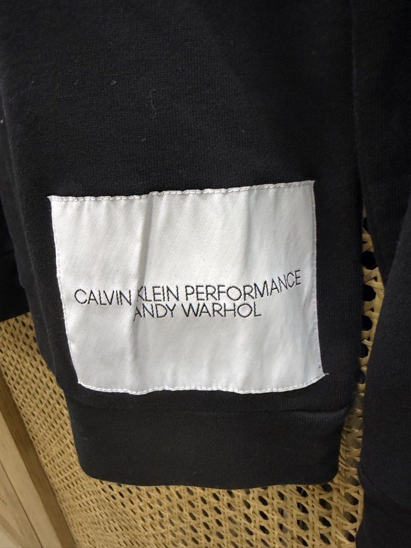 Calvin Klein x Andy Warhol Sweater (Category: Coats, Jackets and Outerwear) located in Pasig City. Submitted by jgbeautique (Listing ID 1463281061, Image 2). Description: Original price is 1300 HKD (10,400 Php) Selling for 80% off I have only used this once so it is as good as brand new RFS: I’ve got too many sweaters already.