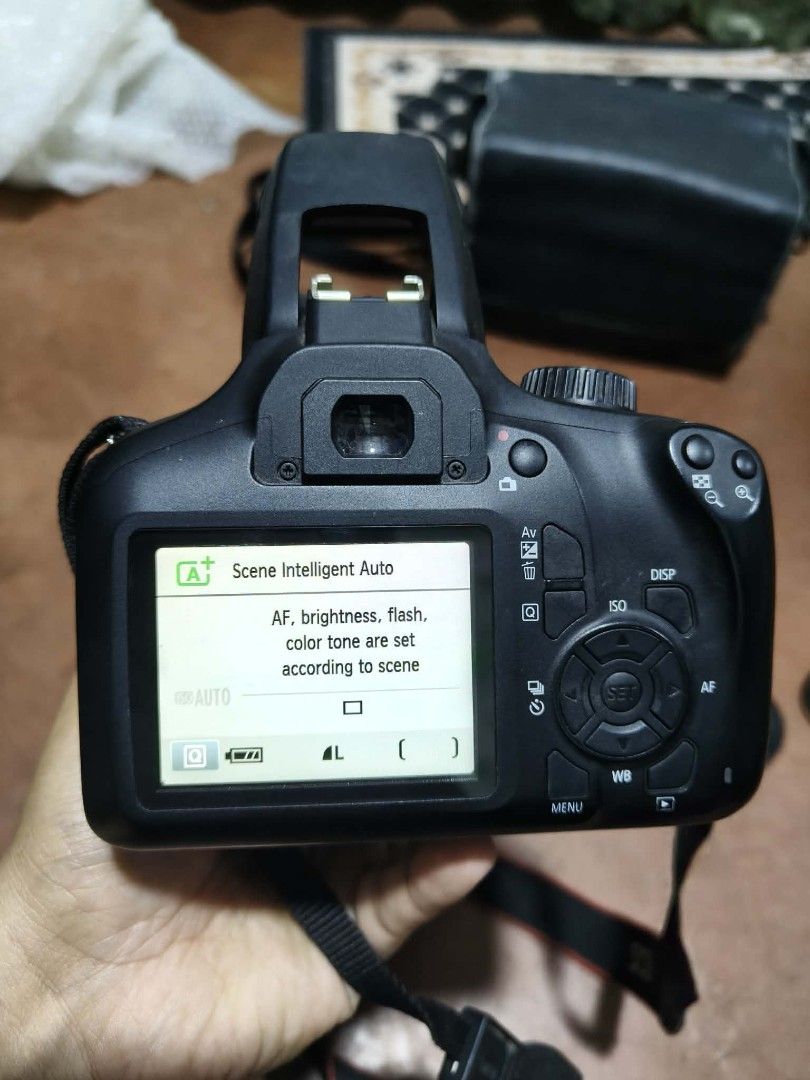 Canon 4000d with 18-55mm (Category: Cameras) located in Manila. Submitted by camera.matrix.ph (Listing ID 1463177065, Image 2). Description: Canon 4000d 18megapixels DSLR Camera with 18-55mm Lens Wifi Version Location - Caloocan city Monumento Meet up LBC Shipping Cop cod with ship fee Lalamove Book mo Lang boss Canon Bag Canon Strap Canon Lens cap Canon Charger Canon Battery Canon 4000d Body Canon 18-55mm Lens F3.5-5.6 Free 8gb Sd card No issue 