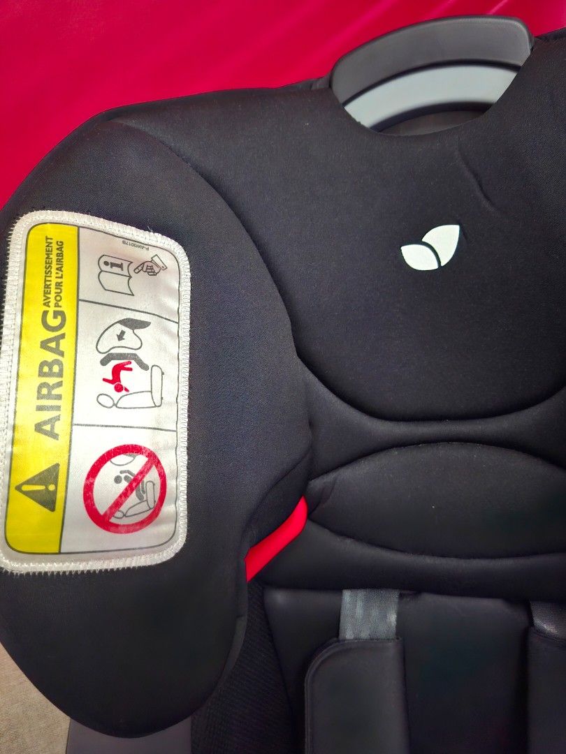 Car Seat-JOIE Every Stage (Category: Car Seats) located in Manila. Submitted by crujones (Listing ID 1463123581, Image 2). Description: - Designed & Engineered in United Kingdom - Suitable from small kid up to 12 years old. Your kid can use it for a long time (sulit) - Clean and fresh - Joie brand -Every Stage car seat model - Suitable for Group 0+/1/2/3 (0-36kg) - Grows with your child: 4 stages, up to 12 years old booster seat - Includes all or