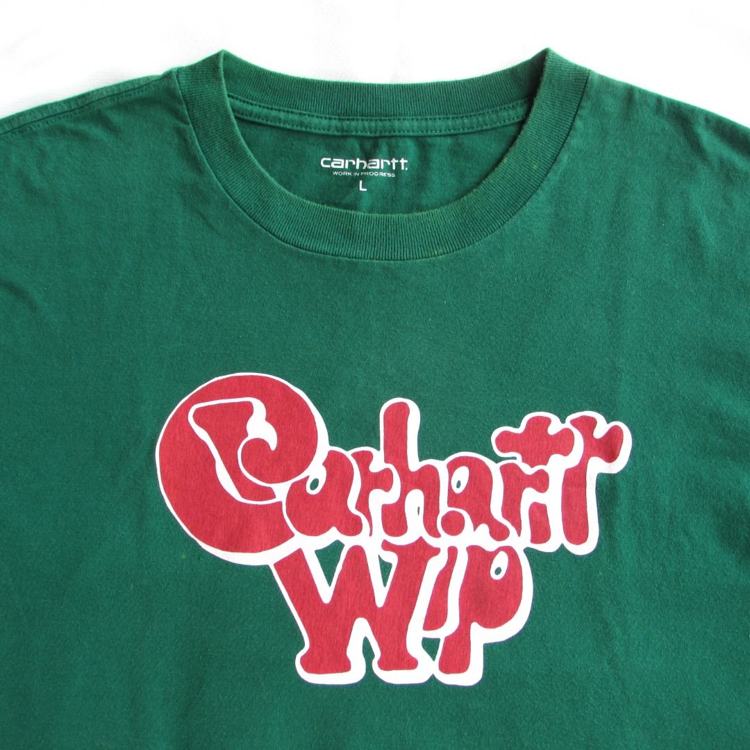 Carhartt WIP Bubble Gum Tee (Category: Tshirts & Polo Shirts ) located in Orani. Submitted by everythingrand0m (Listing ID 1463204494, Image 2). Description: Carhartt WIP Bubble Gum Tee MEASUREMENTS: SIZE: Large on tag WIDTH: 22 inches LENGTH: 29 inches ISSUE(S): Mini dot stains around the neck Feel free to ask!.