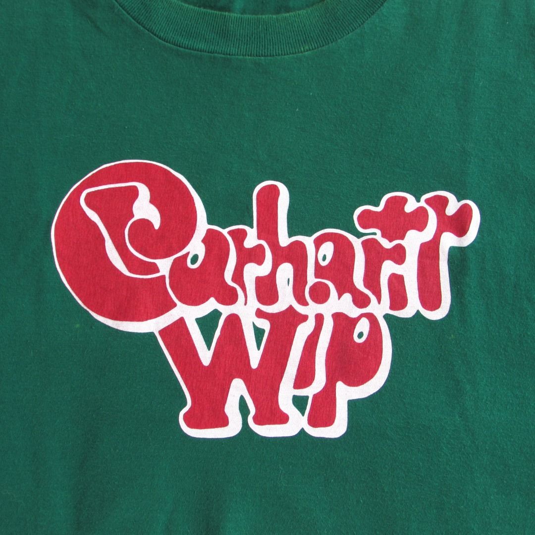 Carhartt WIP Bubble Gum Tee (Category: Tshirts & Polo Shirts ) located in Orani. Submitted by everythingrand0m (Listing ID 1463204494, Image 3). Description: Carhartt WIP Bubble Gum Tee MEASUREMENTS: SIZE: Large on tag WIDTH: 22 inches LENGTH: 29 inches ISSUE(S): Mini dot stains around the neck Feel free to ask!.