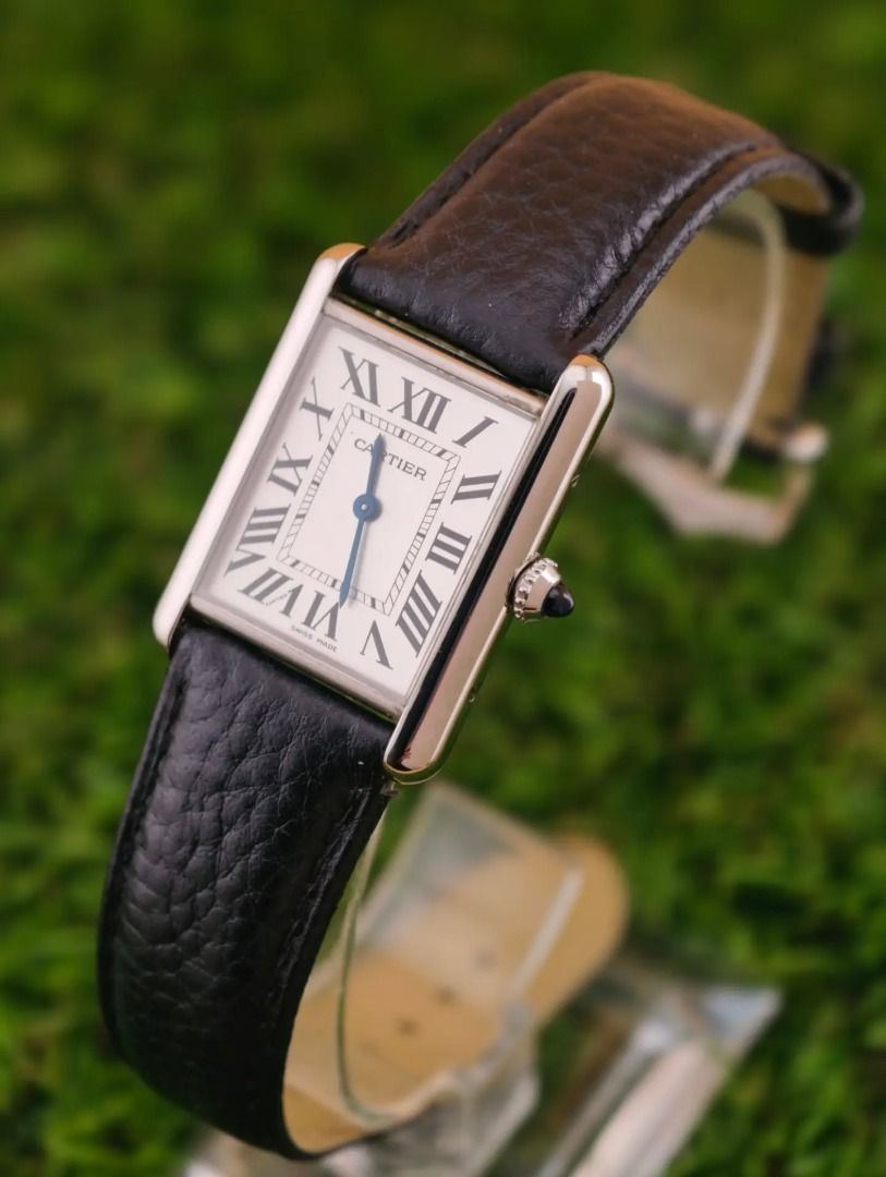 Cartier Tank Must Large 2021 (Category: Men's Watches) located in Muntinlupa City. Submitted by noeyslittlecloset (Listing ID 1463134704, Image 3). Description: Cartier Tank Must Large 2021 Complete Set (Box Watch Card) Warranty until 2029 Open for 3rd party Authentication Meetup Alabang / BGC Showroom Php 185k .