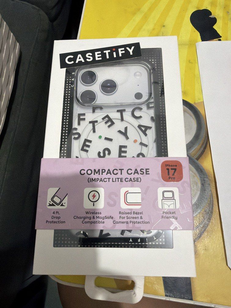 Cases (assorted) (Category: Cases & Sleeves) located in Quezon City. Submitted by jshkh (Listing ID 1463213496, Image 2). Description: FOR SALE! Cases (assorted) 1. Casetify for iphone 17pro- 2500 2. Spigen transparent for iphone 16 and 17 SE- for only 1800 3. Spigen black for iphone 16 and 17 SE for only 2500 Take note: ALL ORIGINAL!! Cases pink and lavander (no brand) for iphone 16 and 17e for only 150 for 2 cases All cases like as new NO ISSUE