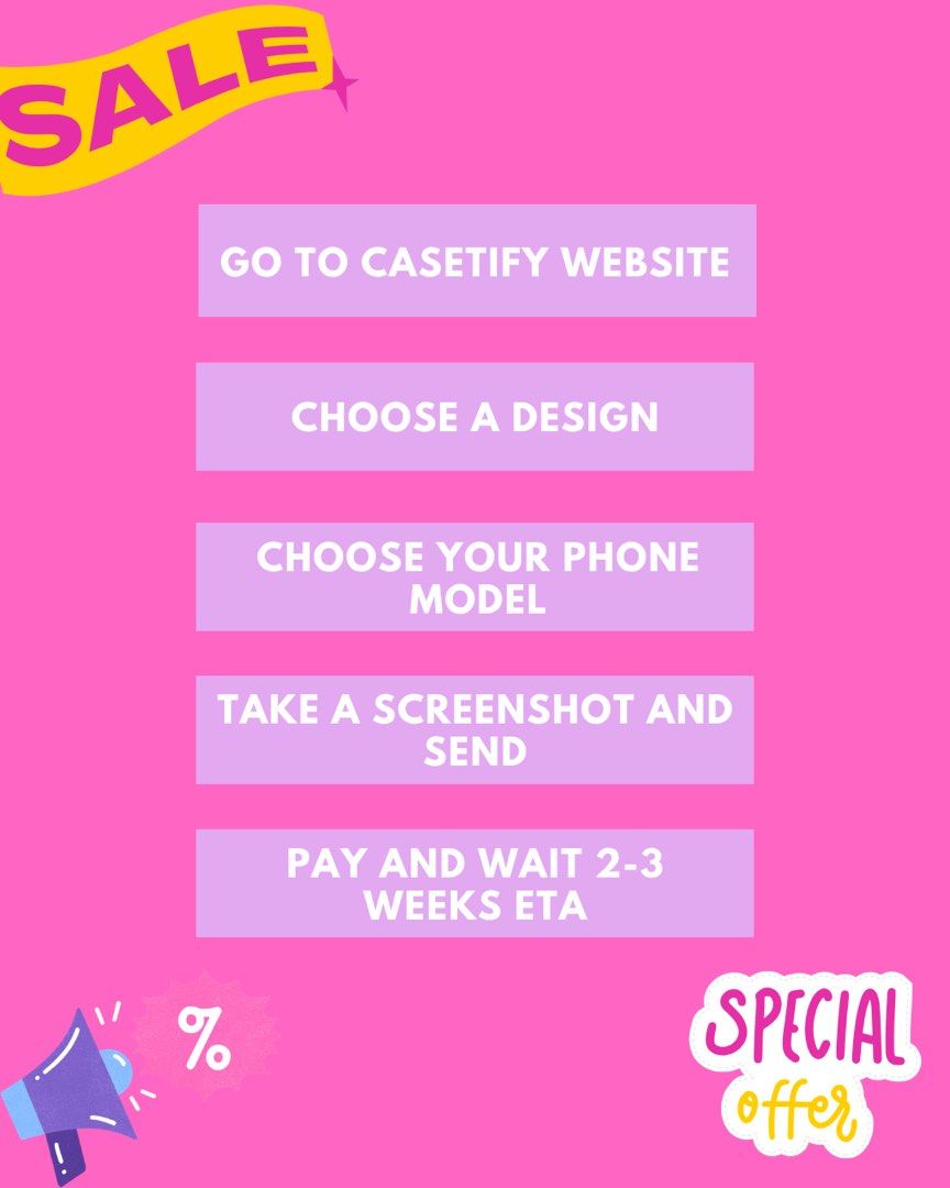 Casetify Pasabuy (Category: Cases & Sleeves) located in Cebu City. Submitted by lilserendipity (Listing ID 1463160066, Image 2). Description: Casetify Pasabuy!! Discounted prices - choose your design & model, screenshot and send to me for pricing - eta: 2-3 weeks (pre-order) .
