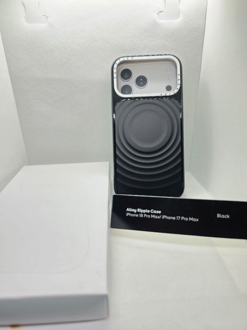 Casetify ripple alloy case for iphone 18 pro max (Category: Cases & Sleeves) located in Las Pinas. Submitted by jhered (Listing ID 1463158314, Image 1). Description: sale brandnew original with magsafe sale for 5200 las pinas area.