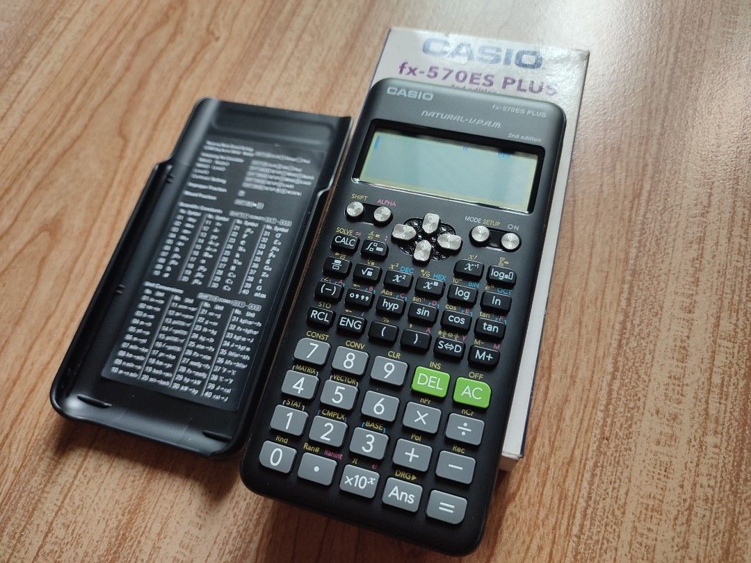Casio Fx-570ES Plus (Category: Office & Business Technology) located in Paranaque City. Submitted by grindmore (Listing ID 1463217914, Image 1). Description: Brandnew Authentic.