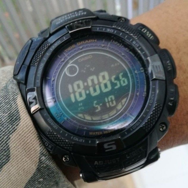 Casio Protrek PRG 80T (Category: Men's Watches) located in Quezon City. Submitted by tanski20 (Listing ID 1100301562, Image 1). Description: Casio Protrek PRG 80T Titanium.
