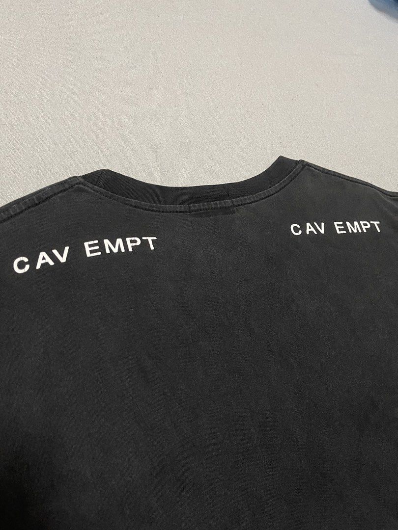 Cav Empt T.N System Tee (Category: Tshirts & Polo Shirts ) located in Bulacan. Submitted by sanjisthrift (Listing ID 1463297122, Image 3). Description: Size XL Width 22.5 Length 30.5 Good Condition 9/10 Good faded Minor hairlines.