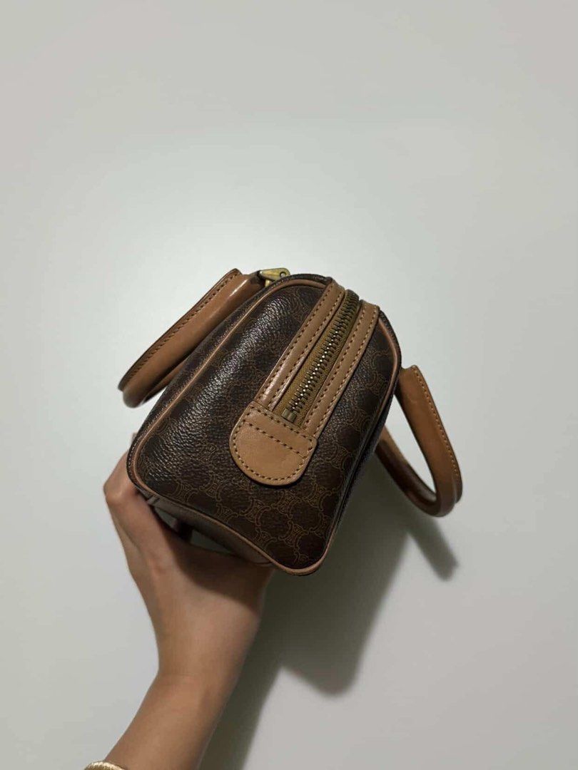 Celine macadam pattern mini hand bag (Category: Luxury Bags & Wallets) located in Bulacan. Submitted by zzzyyie (Listing ID 1463262577, Image 3). Description: Original celine, no damage sa leather..