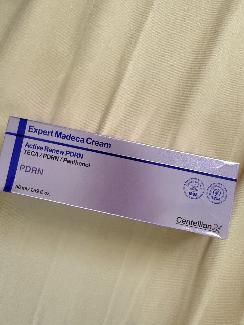 Centellian 24 Expert Madeca Cream Active Renew PDRN (Category: Face Care) located in Pasay City. Submitted by anndrias (Listing ID 1463147910, Image 1). Description: - Authentic Centellian 24 Expert Madeca Cream - Active Renew PDRN formula - Key Ingredients: TECA, PDRN, Panthenol - Size: 50 ml / 1.69 fl. oz. - Expiry Date: 2029-01-13 RFS: Double purchase.
