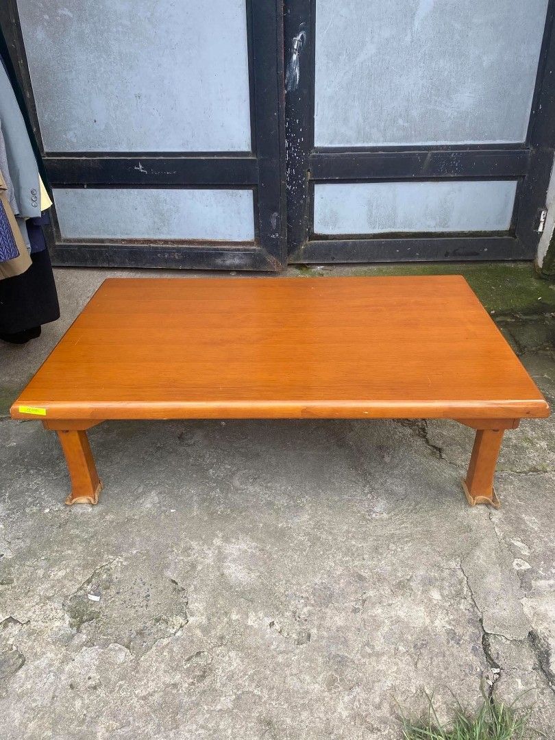Center table (Category: Tables & Sets) located in Cavite. Submitted by needful_things01 (Listing ID 1463262691, Image 3). Description: Solid wood Japan Quality.