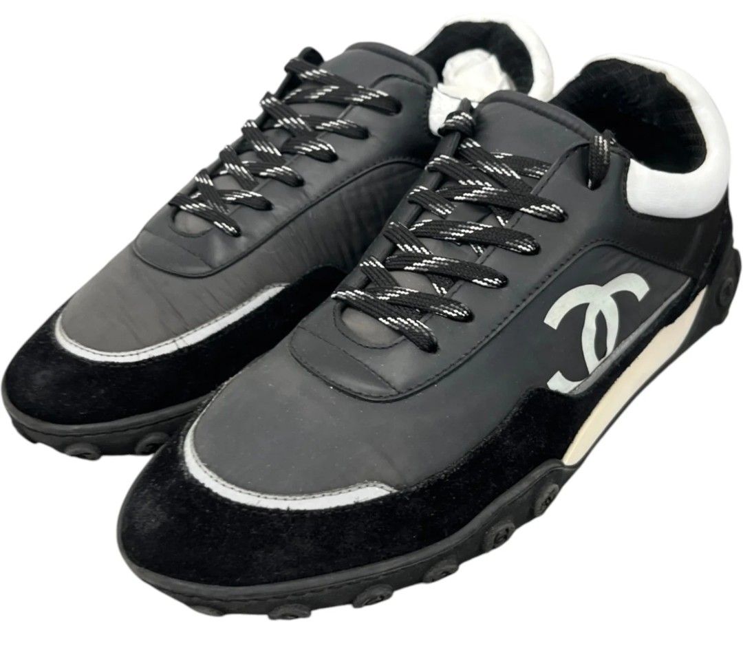 ChanelC Logo Low Trainers Black (Category: Sneakers) located in Zamboanga. Submitted by rkrey (Listing ID 1463123004, Image 3). Description: Chanel Logo Low Trainers Black Unisex Size Euro 39 25cm Slightly Negotiable Price.