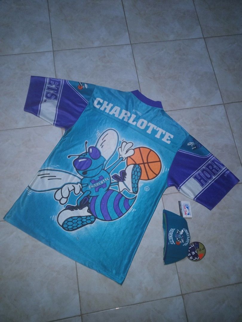 Charlotte Hornets Jersey & Cap Set - OG Logo 2Tone Script (Category: Caps & Hats) located in Manila. Submitted by ramosjacqu35241 (Listing ID 1463260043, Image 3). Description: For sale ‼️ Charlotte Hornets 🐝 🔥 Og logo 2tone back script 💯% wool by Gcap bnew w/ hang tags - 4700 📌 Fanimation by Nutmeg size XL (31*22.5) - 2900 📌 Take all 7k 📍 Location: Baguio city 🌲🌲🌲 Pm/Dm 📩📩📩.