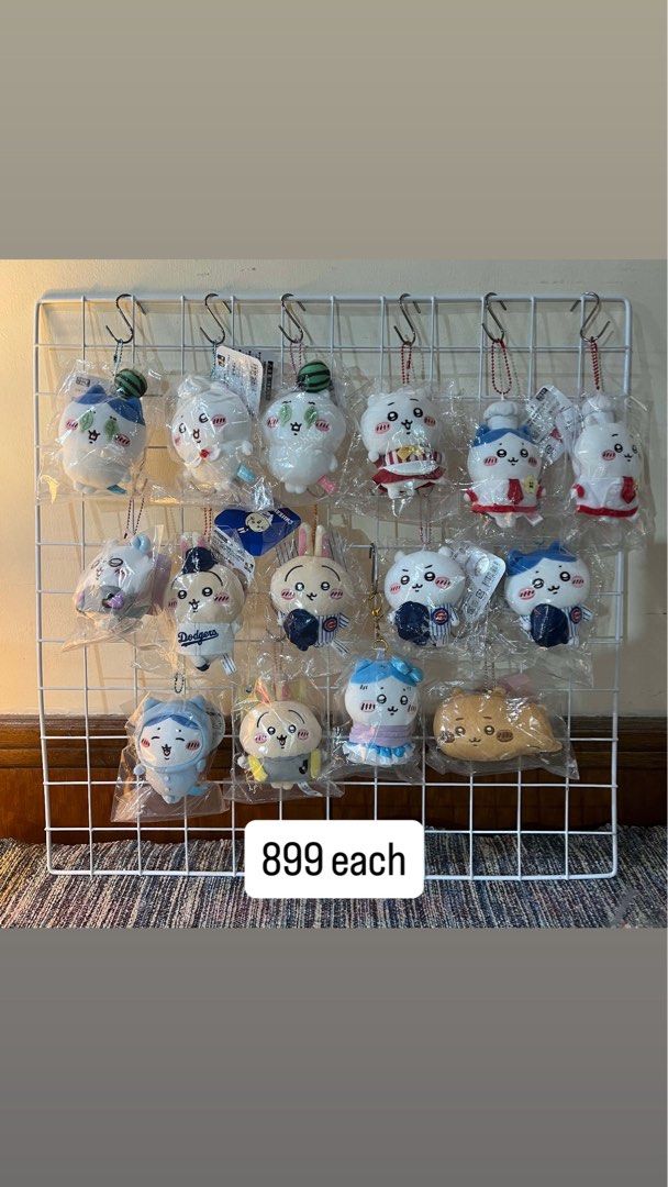 Chiikawa hachiware usagi plush keychain sanrio (Category: Plushies & Soft Toys) located in Makati City. Submitted by hachi_store (Listing ID 1463174580, Image 2). Description: <10 pictures! Open to see all!> Please read before claiming! Feel free to DM for questions! Mod: Lalamove/Grab/J&T (Manila) Mop: GCASH Items are in good condition unless stated. All items are sourced from Japan unless stated. In the case of 2 people claiming at the same tim