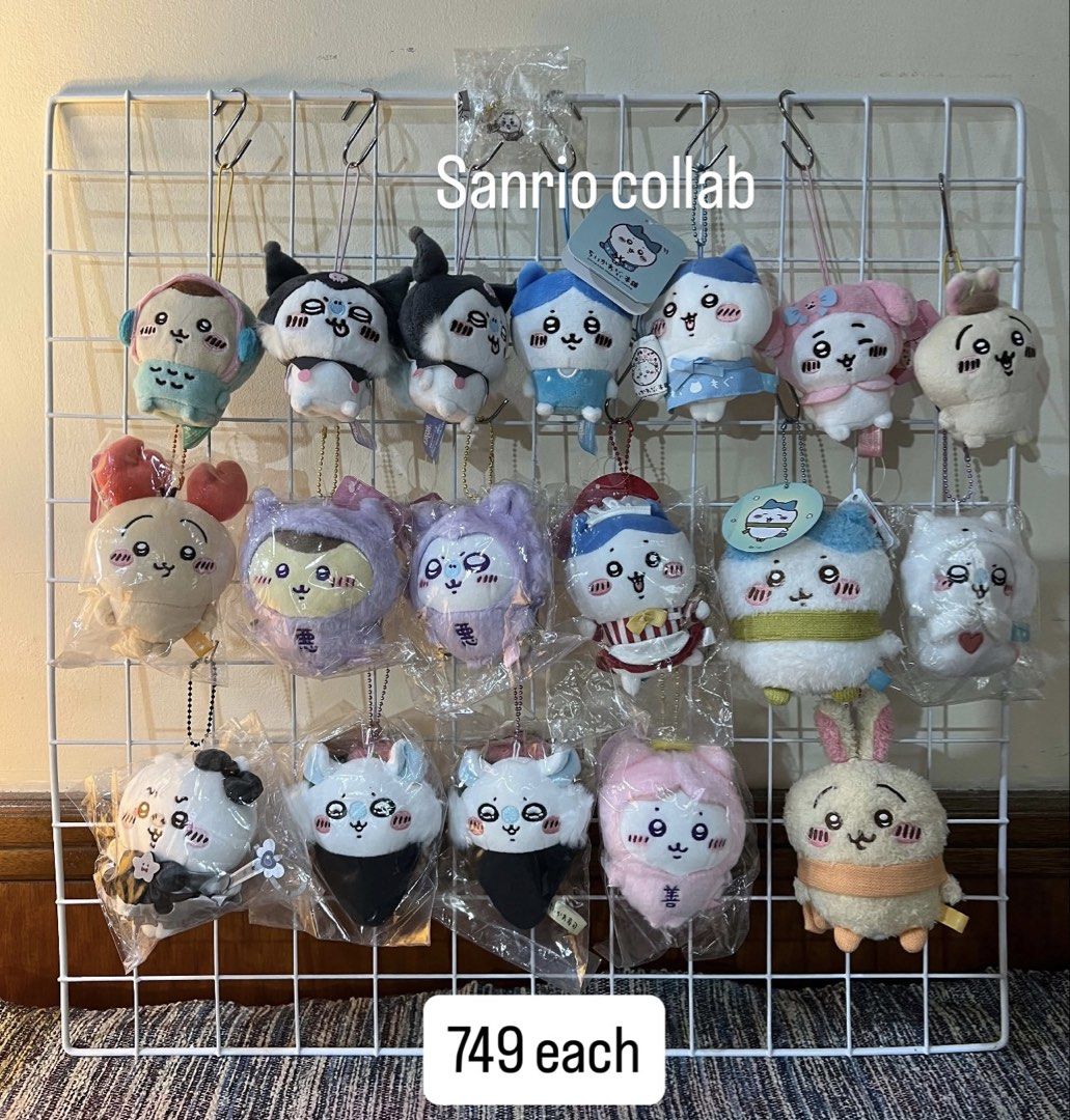 Chiikawa hachiware usagi plush keychain sanrio (Category: Plushies & Soft Toys) located in Makati City. Submitted by hachi_store (Listing ID 1463174580, Image 3). Description: <10 pictures! Open to see all!> Please read before claiming! Feel free to DM for questions! Mod: Lalamove/Grab/J&T (Manila) Mop: GCASH Items are in good condition unless stated. All items are sourced from Japan unless stated. In the case of 2 people claiming at the same tim