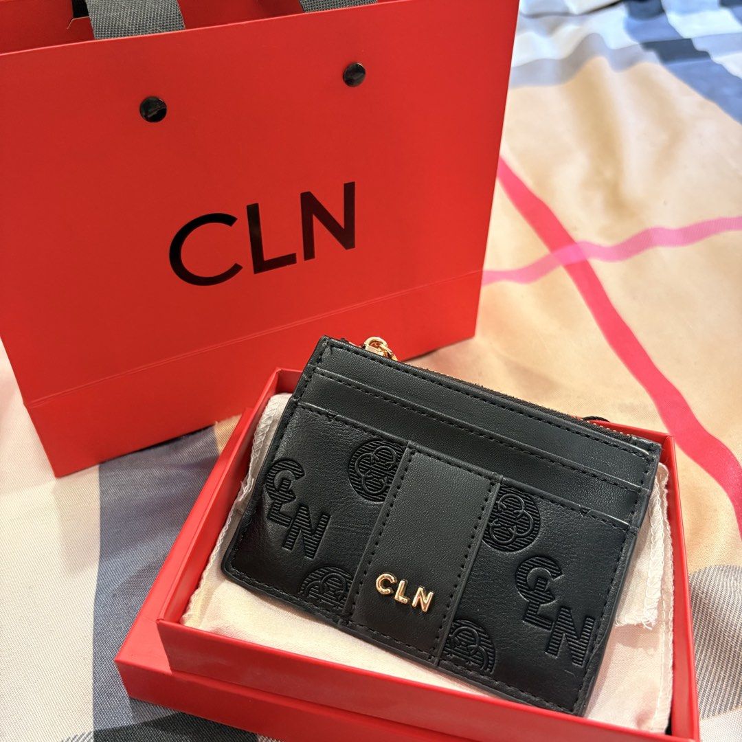 CLN Card holder (Category: Wallets & Card holders) located in Manila. Submitted by ohaashyy0808 (Listing ID 1463158153, Image 2). Description: POV: You found a cute CLN wallet without paying full price. 👀💸 ✨ PRELOVED CLN CARD HOLDERS & WALLETS ✨ Gently used + well-maintained + sulit prices!.
