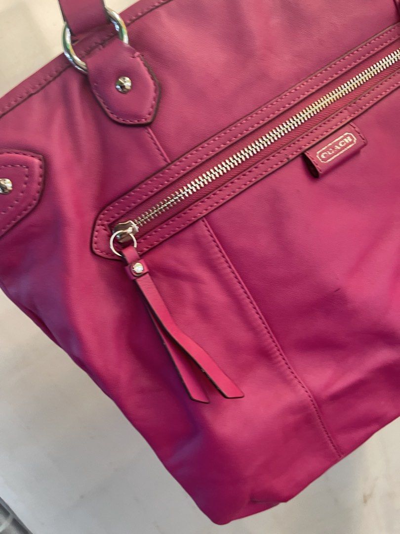 Coach pink tote bag leather (Category: Tote Bags) located in Quezon City. Submitted by brandmanila (Listing ID 1463155144, Image 3). Description: .