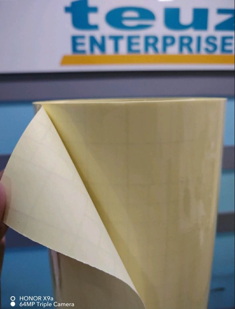 COLD LAMINATING FILM (Category: Construction Tools & Equipment) located in Quezon City. Submitted by teuz.ent1 (Listing ID 1463176225, Image 1). Description: This is used to laminate stickers. Texture : Glossy / Matte Size : 1.27M x 50Yards Thickness : 55microns / 70Microns.