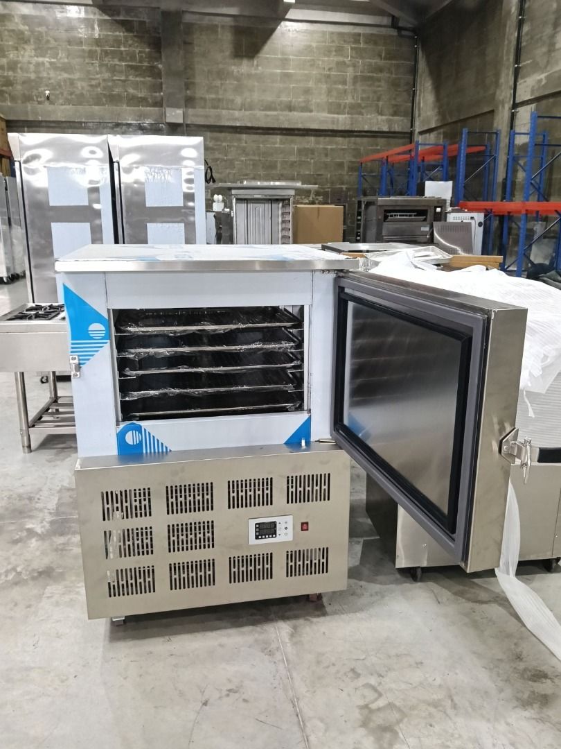 Commercial Blast Freezer (5 Tray) (Category: Industrial Equipment) located in Manila. Submitted by allana_kwindustrial (Listing ID 1463180647, Image 2). Description: Commercial Blast Freezer (5 Tray) Dimensions: 88 x 85 x 134 cm Price: 140K Specifications: Material:Full Stainless Steel Temperature: -45°C-0°C Compressor: Japanese Brand Hitachi Voltage: 220V / 60Hz / 1500 W Digital temperature controller Built in wheels 50 minutes to reach 45 degre
