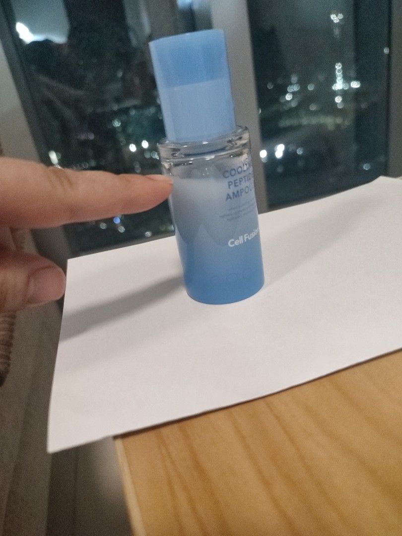 Cooling peptide ampoule Cell Fusion (Category: Face Care) located in Pasig City. Submitted by tidymycloset (Listing ID 1463263328, Image 2). Description: Cell Fusion C- Cooling peptide ampoule Cooling and soothing. Great for sensitive, acne and redness prone skin ..