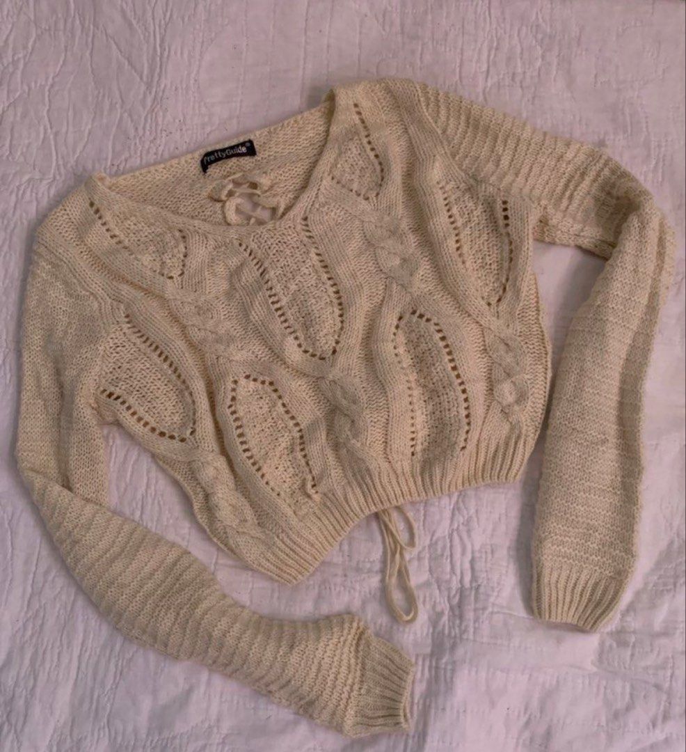Crochet crop long sleeve top (Category: Longsleeves) located in Cavite. Submitted by ravencancel (Listing ID 1463253699, Image 1). Description: .
